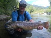 big Slovenian brown trout